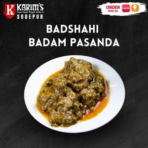 Badshahi Badam Pasanda