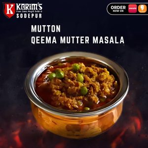 Mutton Qeema Mutter Masala