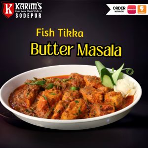 Fish Tikka Butter Masala