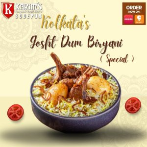 Kolkata’s Gosht Dum Biryani Special