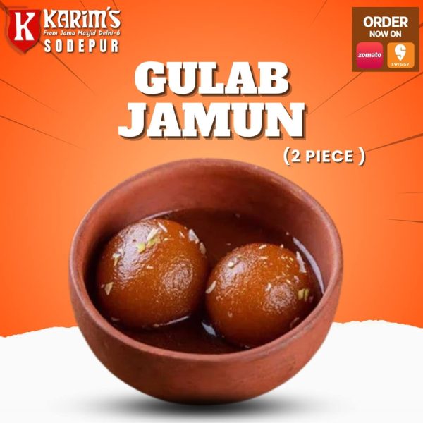 Gulab Jamun (2 piece ).