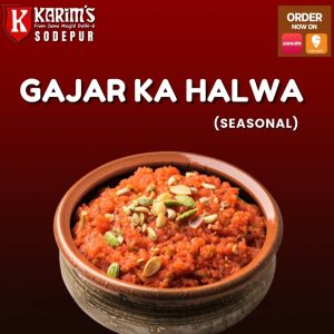 Gajar Ka Halwa (seasonal)